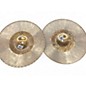 Used Zildjian 13in K Custom Hybrid Hi Hat Pair Cymbal