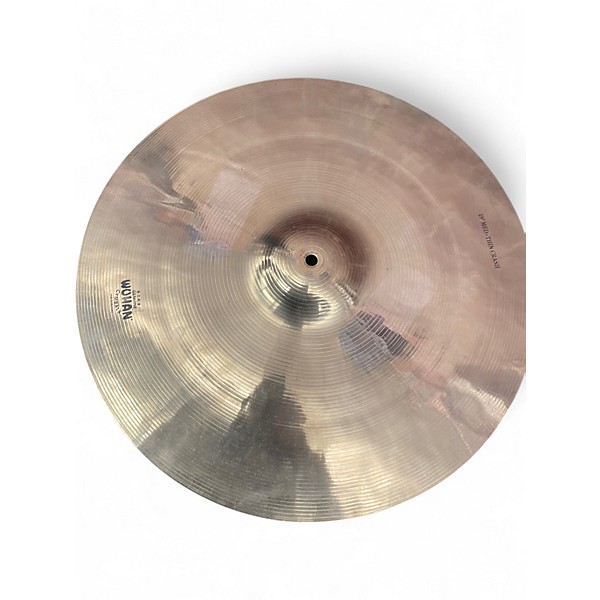 Used Wuhan Cymbals & Gongs 19in Medium thin crash Cymbal