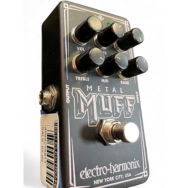 Used Electro-Harmonix Metal Muff Distortion Effect Pedal