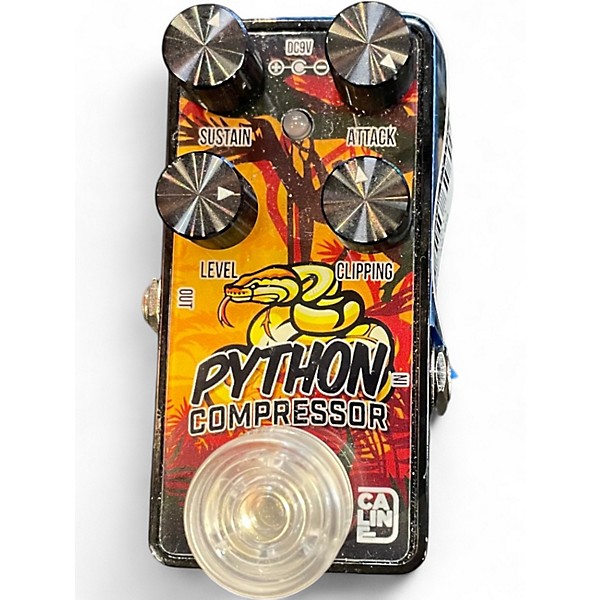 Used Caline PYTHON COMPRESSOR G012 Effect Pedal