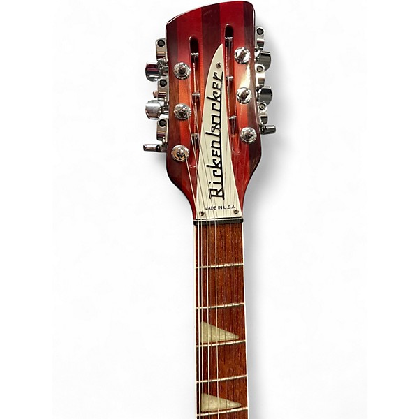 Vintage 1996 Rickenbacker 360/12 Fireglo Hollow Body Electric Guitar