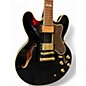 Used Epiphone Sheraton II Pro Ebony Hollow Body Electric Guitar