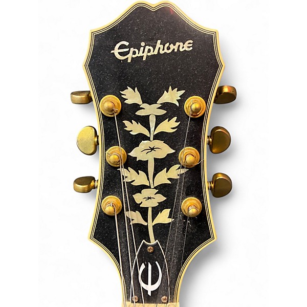 Used Epiphone Sheraton II Pro Ebony Hollow Body Electric Guitar