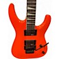 Used 2022 Jackson SLX Soloist Orange Solid Body Electric Guitar