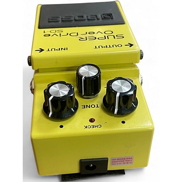 Used BOSS SD1 Super Overdrive Effect Pedal