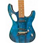 Used Michael Kelly HYBRID 60 PORT Blue Burst Hollow Body Electric Guitar