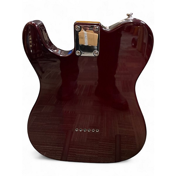 Used G&L Tribute ASAT Classic Thinline Trans Red Hollow Body Electric Guitar