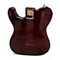 Used G&L Tribute ASAT Classic Thinline Trans Red Hollow Body Electric Guitar