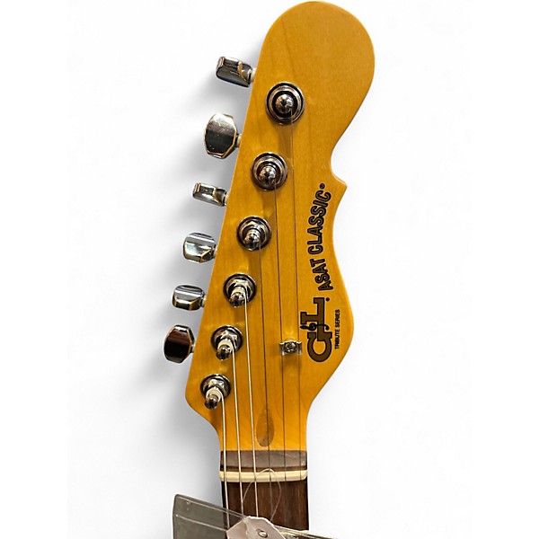 Used G&L Tribute ASAT Classic Thinline Trans Red Hollow Body Electric Guitar