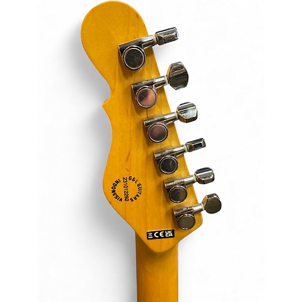 Used G&L Tribute ASAT Classic Thinline Trans Red Hollow Body Electric Guitar