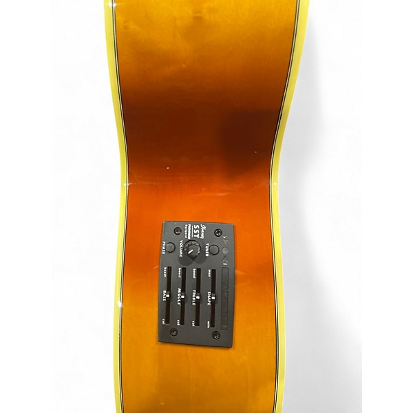 Used Ibanez AEL20E 2 Color Sunburst Acoustic Electric Guitar