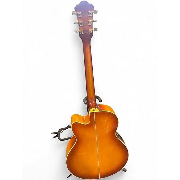 Used Ibanez AEL20E 2 Color Sunburst Acoustic Electric Guitar