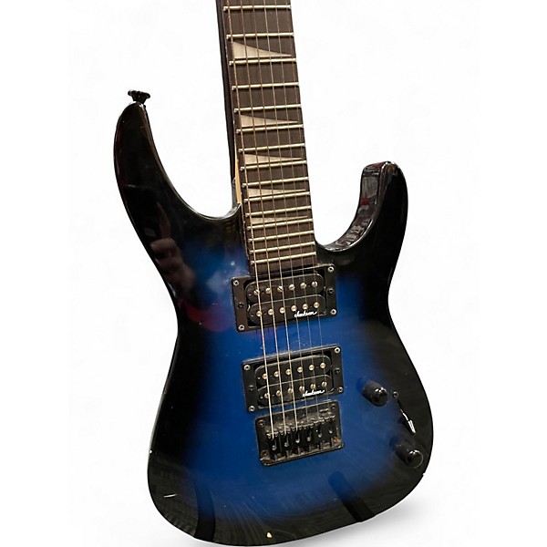 Used Jackson dinky minion Blue Burst Solid Body Electric Guitar
