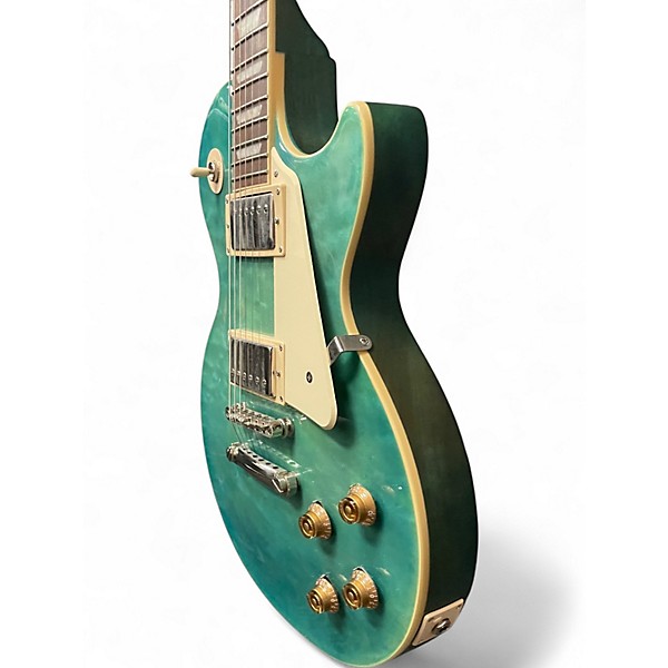 Used Epiphone Les Paul Standard Ocean Water Perimeter Solid Body Electric Guitar