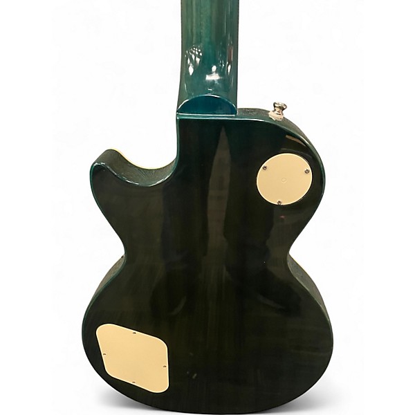 Used Epiphone Les Paul Standard Ocean Water Perimeter Solid Body Electric Guitar