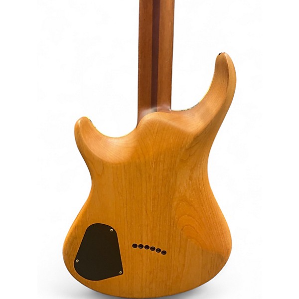 Used Warrior DMZ126 Natural Solid Body Electric Guitar