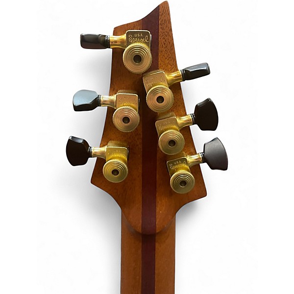 Used Warrior DMZ126 Natural Solid Body Electric Guitar