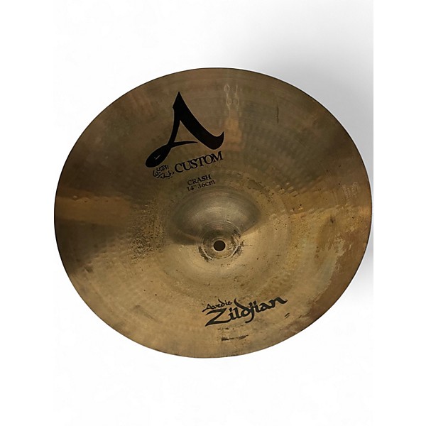 Used Zildjian 14in A Custom Crash Cymbal