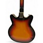 Vintage 1960s Kay STRATFORD 3 Color Sunburst Hollow Body Electric Guitar