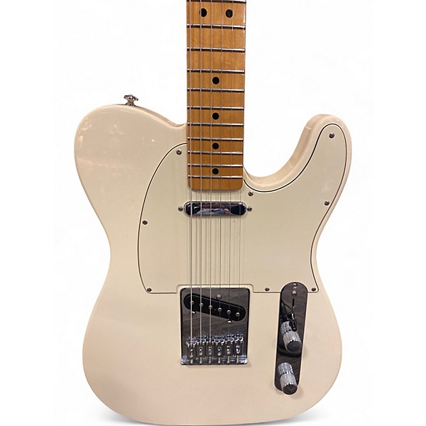 Used Fender MX 60TH Anniversary Telecaster White Solid Body Electric Guitar