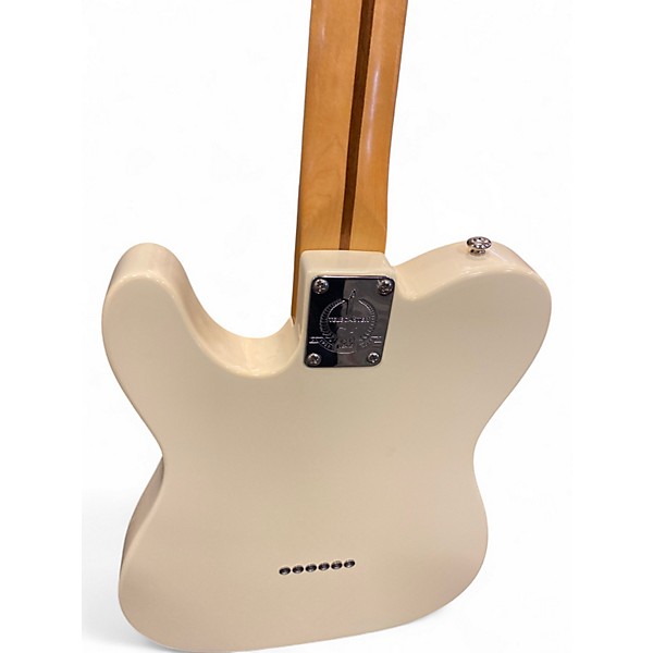 Used Fender MX 60TH Anniversary Telecaster White Solid Body Electric Guitar