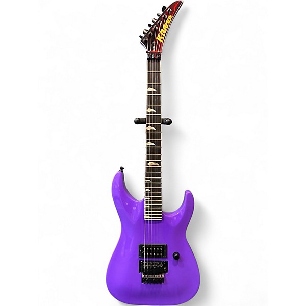 Used Kramer SM-1H Purple Solid Body Electric Guitar