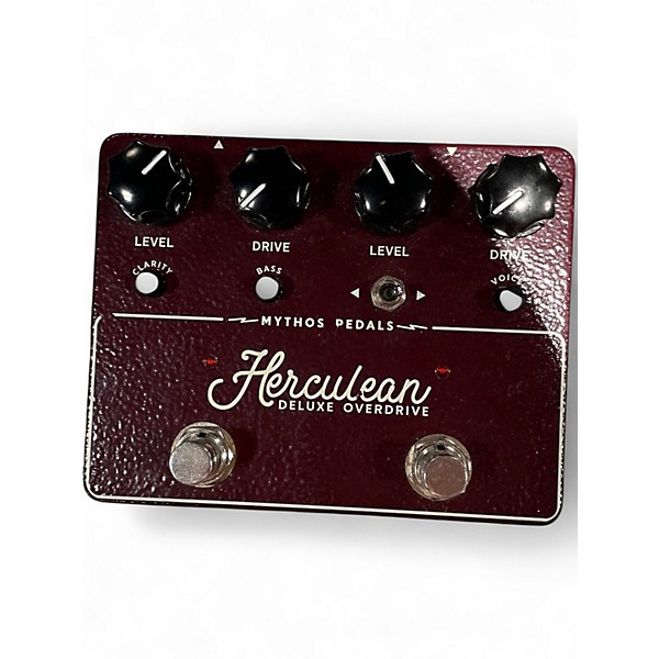 Used Mythos Herculean Deluxe Overdrive Effect Pedal