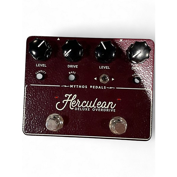 Used Mythos Herculean Deluxe Overdrive Effect Pedal