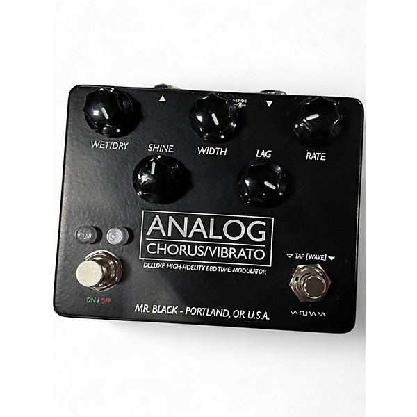 Used Mr. Black Analog Chorus/Vibrato Effect Pedal