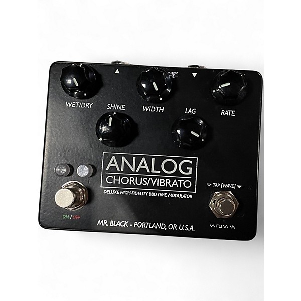 Used Mr. Black Analog Chorus/Vibrato Effect Pedal