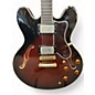 Used Epiphone factory second sheraton walnut burst Hollow Body Electric Guitar thumbnail