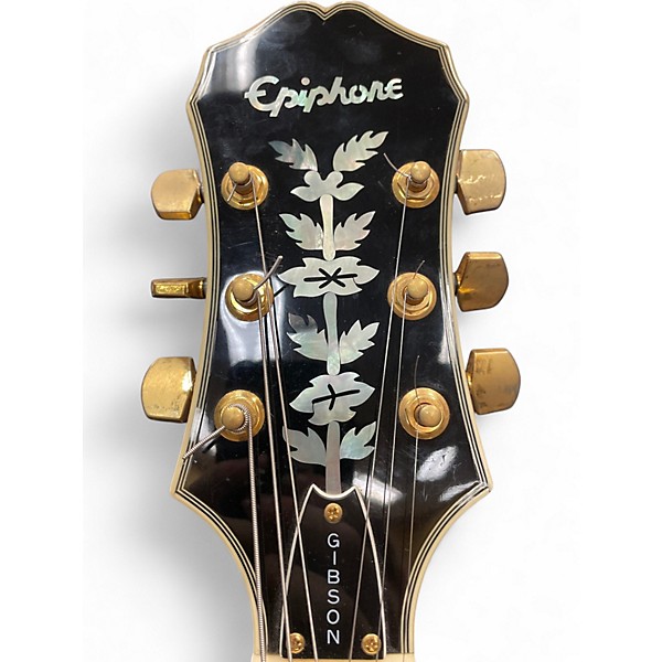 Used Epiphone factory second sheraton walnut burst Hollow Body Electric Guitar