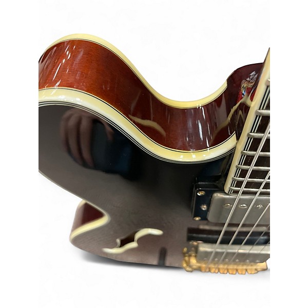 Used Epiphone factory second sheraton walnut burst Hollow Body Electric Guitar