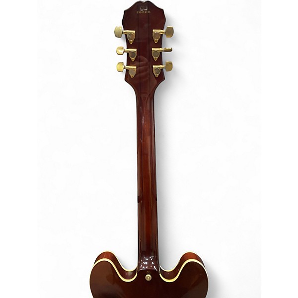 Used Epiphone factory second sheraton walnut burst Hollow Body Electric Guitar