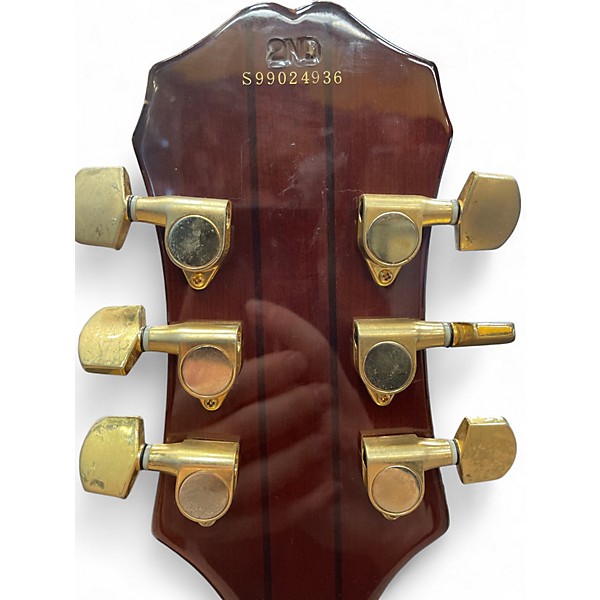 Used Epiphone factory second sheraton walnut burst Hollow Body Electric Guitar