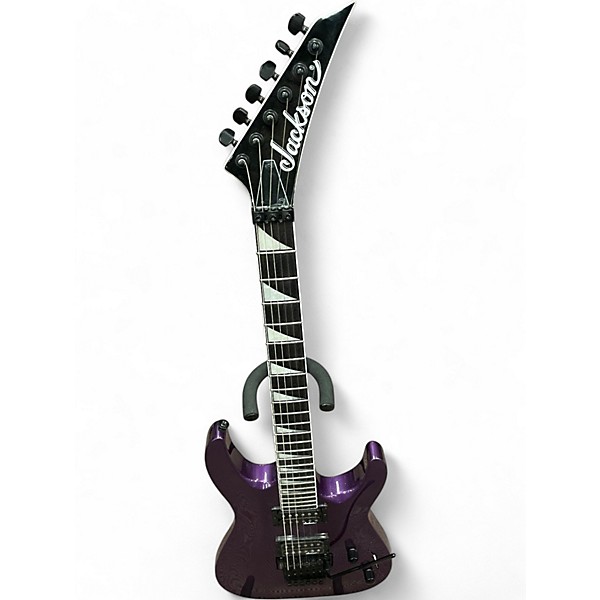 Used Jackson JS32 Dinky Purple Solid Body Electric Guitar