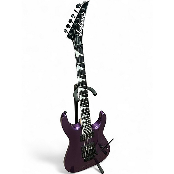 Used Jackson JS32 Dinky Purple Solid Body Electric Guitar