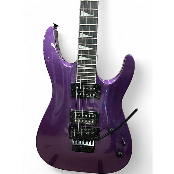 Used Jackson JS32 Dinky Purple Solid Body Electric Guitar