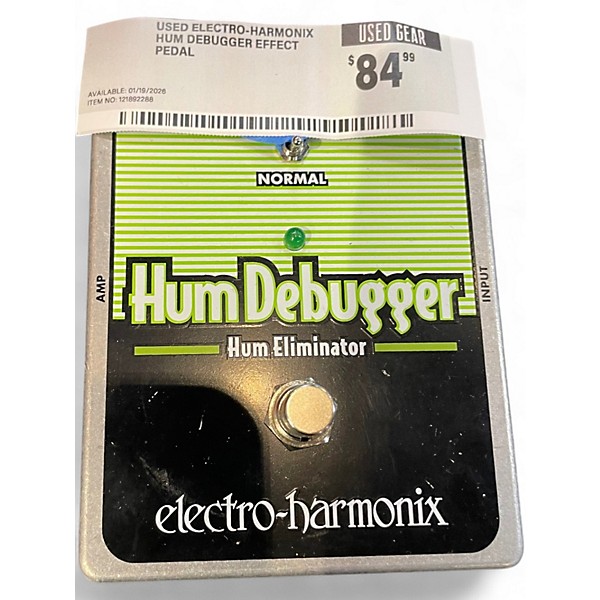 Used Electro-Harmonix Hum Debugger Effect Pedal