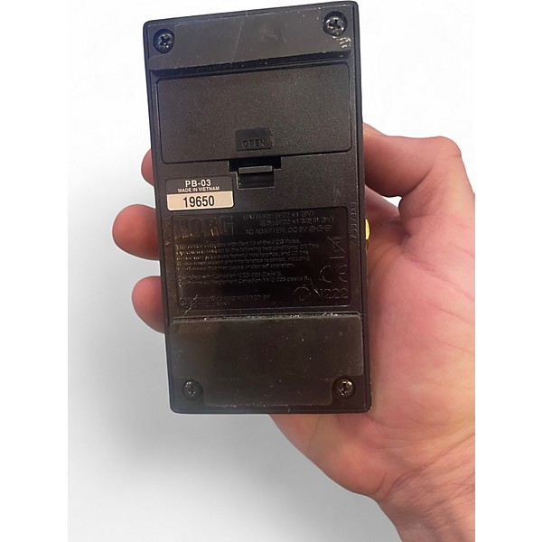 Used KORG PB01 Pitchblack Chromatic Tuner Pedal