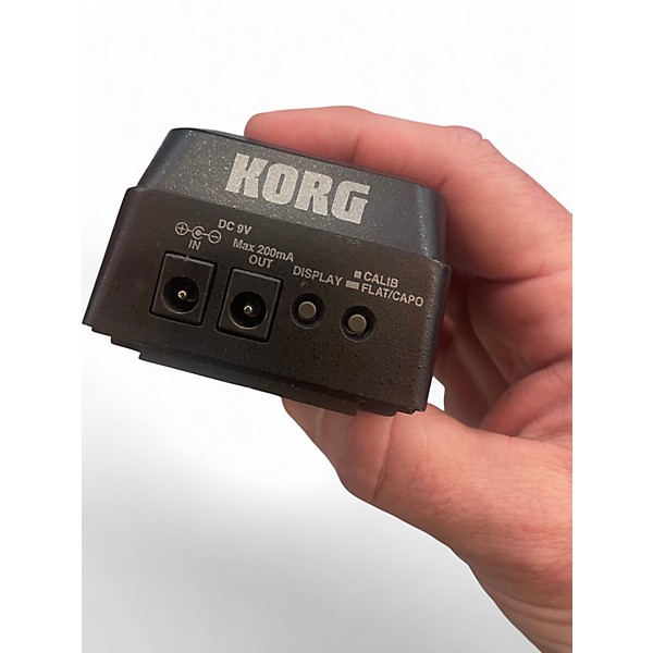 Used KORG PB01 Pitchblack Chromatic Tuner Pedal