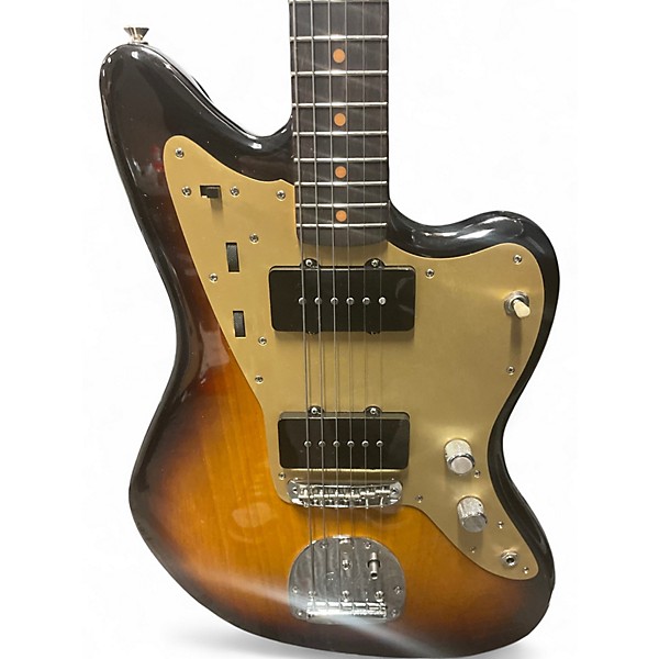 Used Fender 60th Anniversary '58 Jazzmaster 2 Color Sunburst Solid Body Electric Guitar