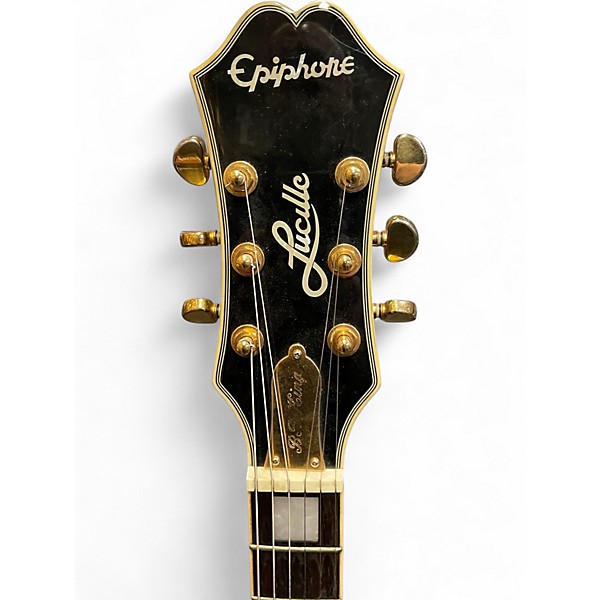 Used Epiphone BB King Lucille Ebony Hollow Body Electric Guitar