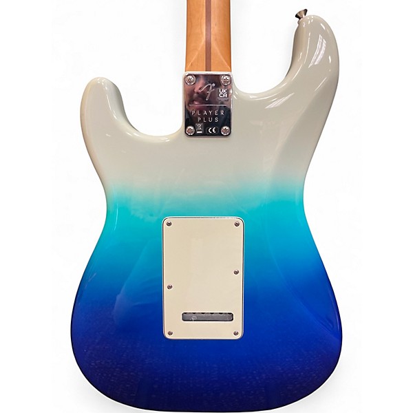 Used Fender Player Plus Stratocaster BELAIR BLUE Solid Body Electric Guitar
