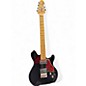 Used Sterling by Music Man VALENTINE Black Solid Body Electric Guitar thumbnail
