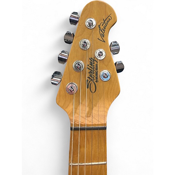 Used Sterling by Music Man VALENTINE Black Solid Body Electric Guitar