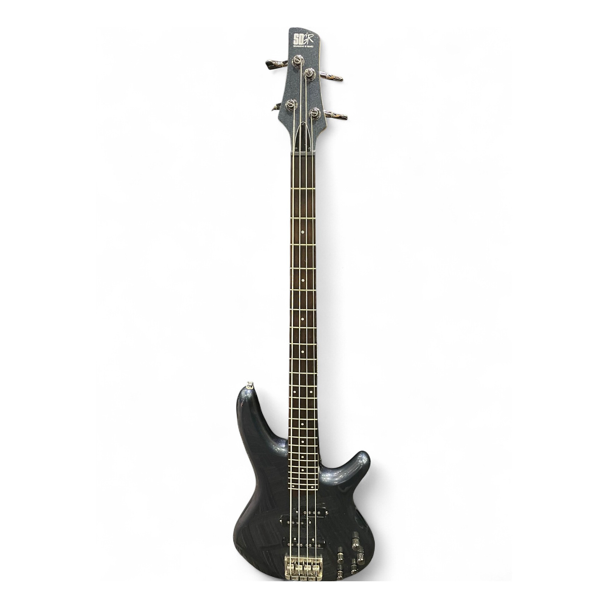 Used Ibanez SR400 Black Electric Bass Guitar Black | Guitar Center