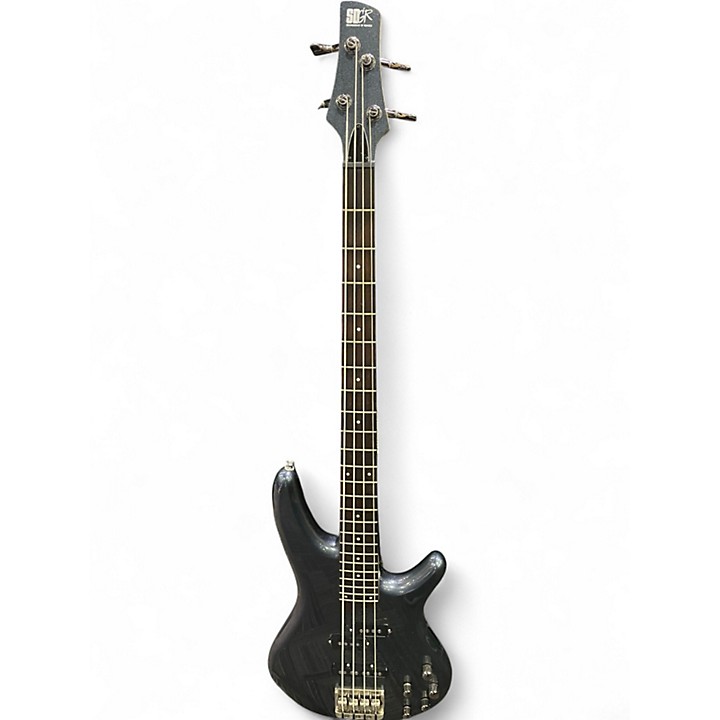 Used Ibanez SR400 Black Electric Bass Guitar Black | Guitar Center