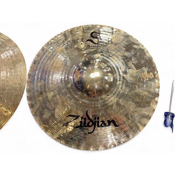 Used Zildjian 14in S Family Mastersound Hi-Hats Pair Cymbal