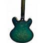 Used Gibson ES335 Figured Ocean Turquoise Hollow Body Electric Guitar